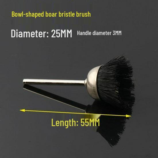 Electric Polishing & Rust Removal Brush: Steel & Copper Wire Grinder Head