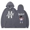 Unisex Hooded Sweatshirt Streetwear Casual Pullover Teens Men Women Loose Fit Cartoon Print