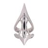 Gothic Punk Design High-End Ring, Retro Adjustable Opening Ring For Both Men And Women
