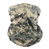 Camouflage Ice Silk Neck Gaiter: Multifunctional Summer Headscarf for Outdoor Cycling, Sun Protection, and Quick-Drying Breathable Face Mask for Men.