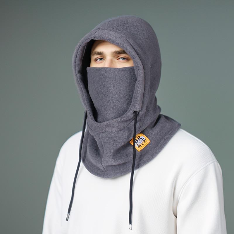 Unisex Windproof Neck Gaiter & Hat: Winter Warmth for Biking, Skiing, and Cycling