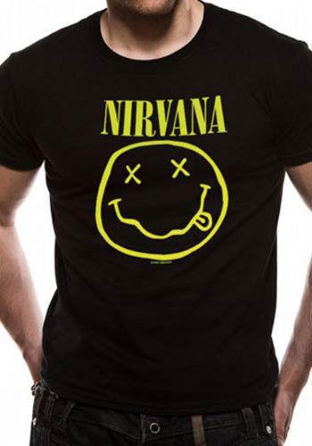 Nirvana Happy Face Official Merchandise T-shirt MLXL New XL