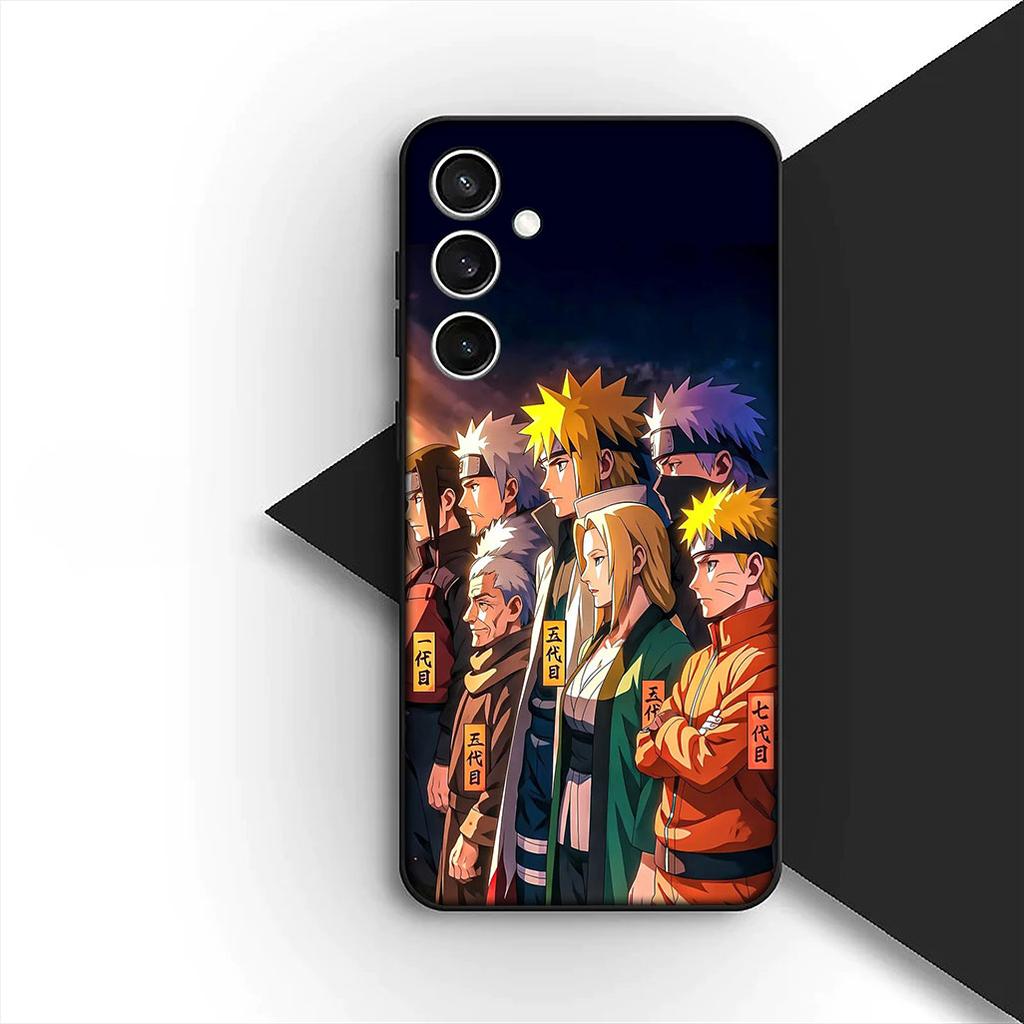 Minato Narutos Namikaze Sasuke Phone Case for Samsung Galaxy S20 S22 S21 FE Ultra Plus A07 A17 A15 A16 A25 A57 A37 Cover