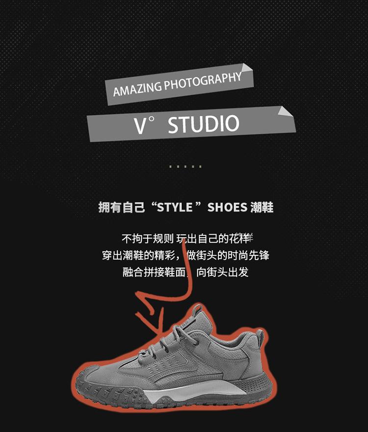2025 Men's Shoes Spring Summer New Breathable Sneakers Men Anti Slip and Wear Resistant Sports and Leisure Mountaineering Shoes
