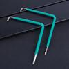 2-teiliges Fensterverstellungswerkzeug-Set mit Torx TX15, Sechskant 4 mm & Kugelkopf 4 mm Fensterverstellungsschlüssel für Fahrradtürmontage