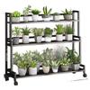 Metal Slanted Ladder Plant Shelf