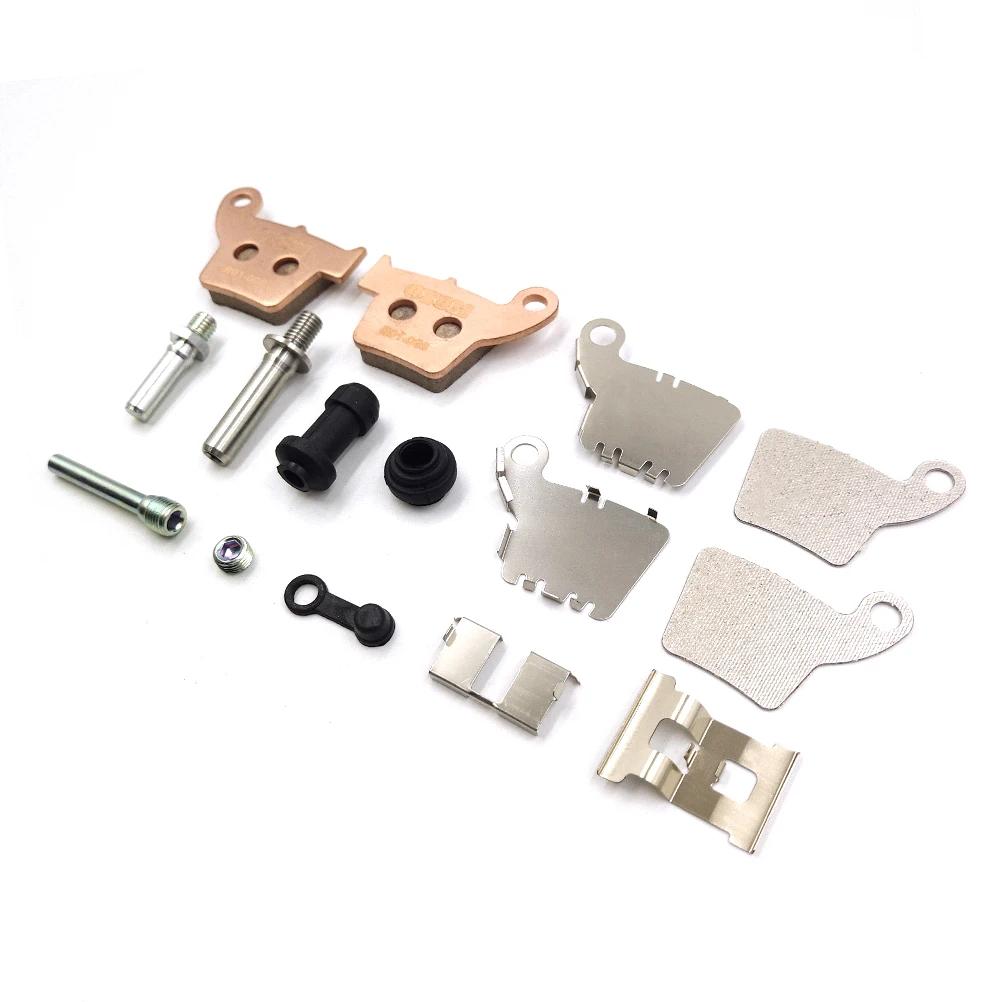 Motorcycle Front Rear Brake Kit For NISSIN HONDA CR125R CR250R CRF250X CRF450X Caliper Screw Spring Brake Pads Brake Pump Repair
