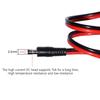 Flexible 60cm SAE 2Pin to DC5.5mmx2.1mm Power Adapter Cable for Efficient Charging in Motorcycles and Portable Devices