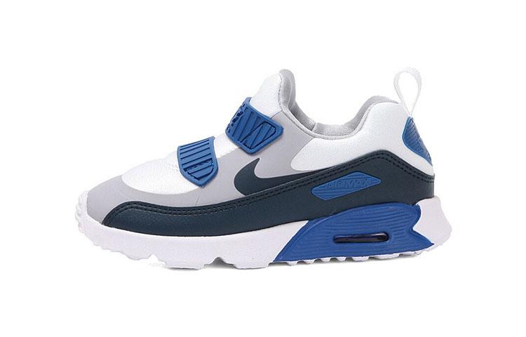 

Nike Air Max Tiny 90 Low top Retro Running Shoes Gray Blue Baby 881924-003 22