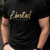 Mens Classic Basic Short Sleeve T Shirt, Everyday Casual Crew Neck Tops, Regular Fit Essential Tee for Work Outdoor Commute Wear