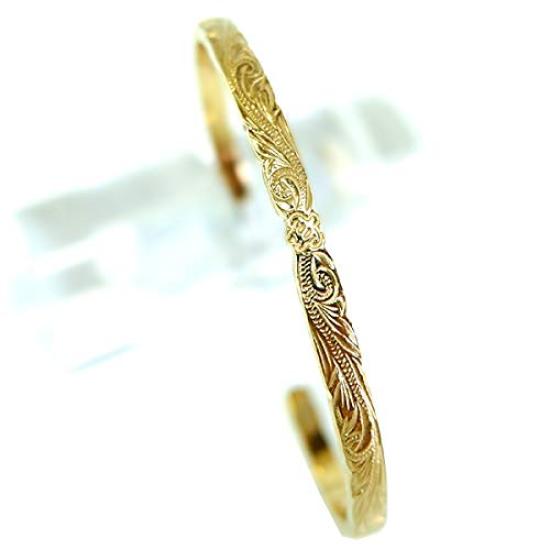 Hawaiian Jewelry Honu Sea Surgical Stainless Silver [JULAISU] Bangle, Scroll, Turtle, Wave, Women's, Men's, Hypoallergenic, Steel,