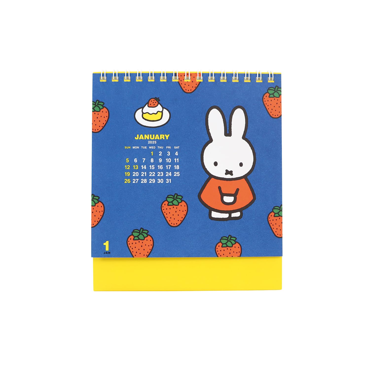 

Квадратный настольный календарь Miffy 2025, синий, 36BCA-2 синий