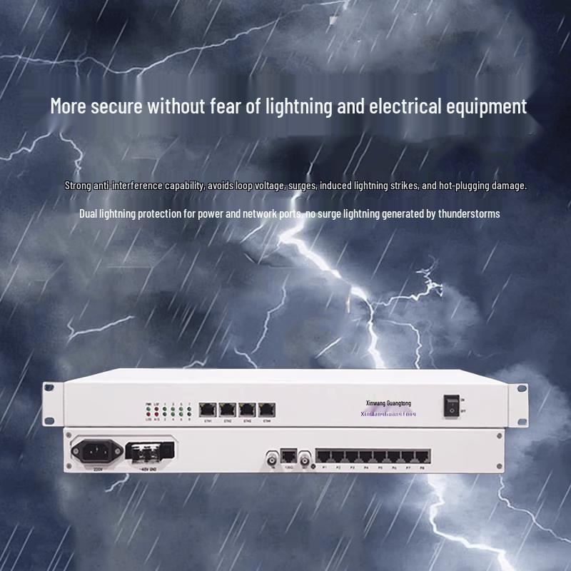 Xinwang Guangtong XW-1E1-4P1FE E1 PCM Voice & Data Multiplexer