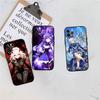 FM26 Genshin Impact Soft Shell Phone Case for iPhone 16 15 14 13 12 Pro Max Plus Mini