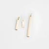 EManco Stainless Steel Mirror Polished Blank Rectangle Pendant Charms Can Make DIY Necklace Bracelet Jewelry Factory Outlet