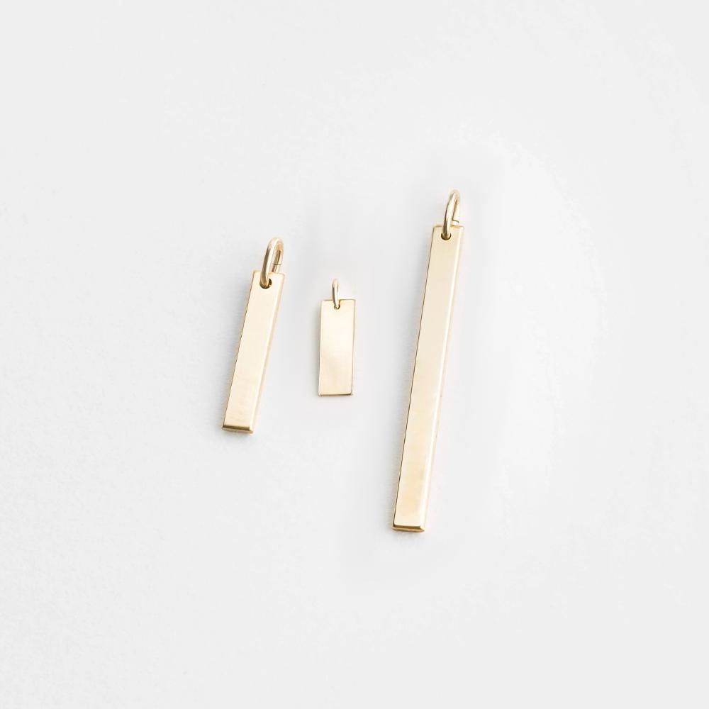EManco Stainless Steel Mirror Polished Blank Rectangle Pendant Charms Can Make DIY Necklace Bracelet Jewelry Factory Outlet