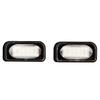 1 Paar 18 LED Autolampe Kennzeichenleuchte Passend für Mercedes Benz W203 W211 W219