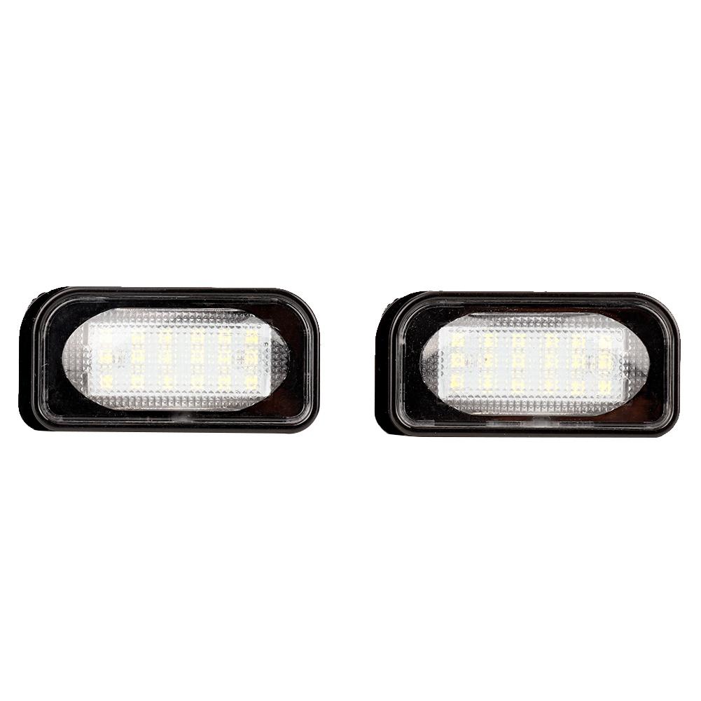 1 Paar 18 LED Autolampe Kennzeichenleuchte Passend für Mercedes Benz W203 W211 W219