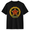 CCCP Soviet Union Classic Emblem Men T Shirt Vintage Tees Short Sleeve O Neck T-Shirt Pure Cotton Gift Idea Clothes