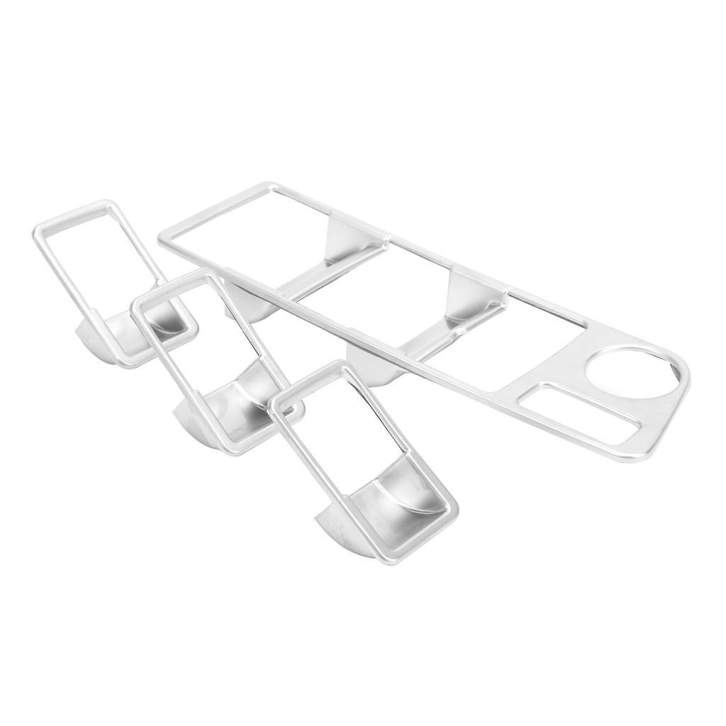 4Pcs Right Hand Drive Window Lift   Panel Decoration Cover Replacement Fit for Harrier Venza XU80 2020 2021