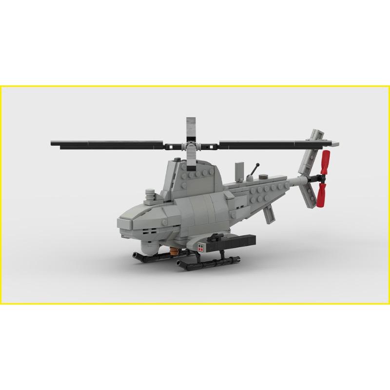 Platinum Brick MOC-64442-1: MQ-8B  Fire Scout  Model