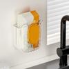 Wall-Mounted Wet Wipes Box Tissue Box Punch-Free Face Towel Storage Box Toilet Wet Wipe Holder Napkin Paper Case Bathroom Acc
