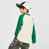 Boys' Heart-Print Raglan Long-Sleeve T-Shirt