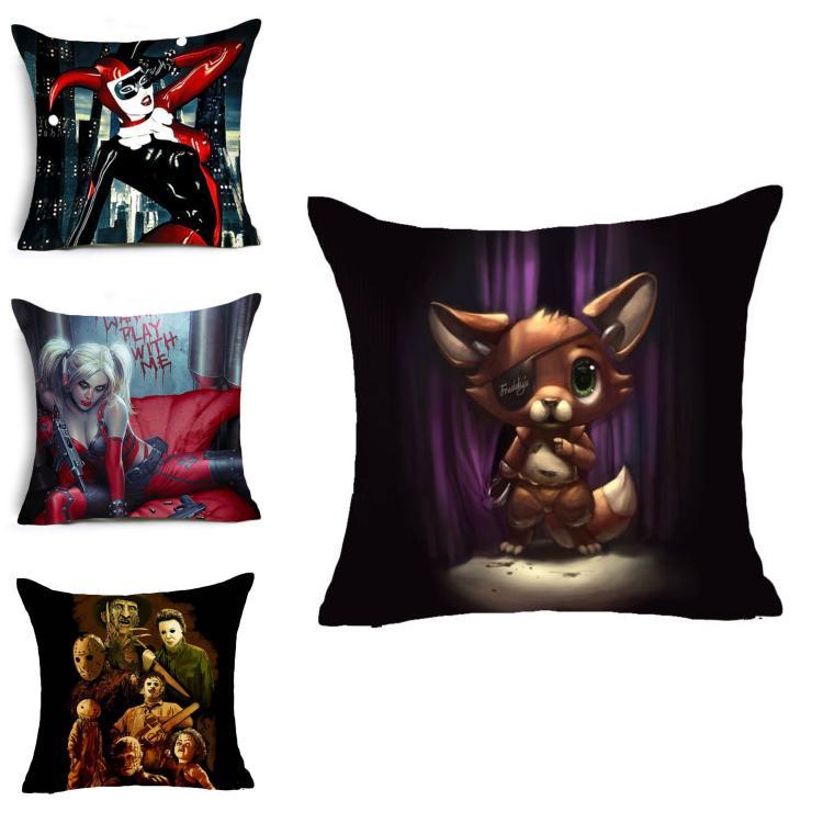Chucky Good Guy Doll Horror Movie Cushion Cover With Durable Polyester Material