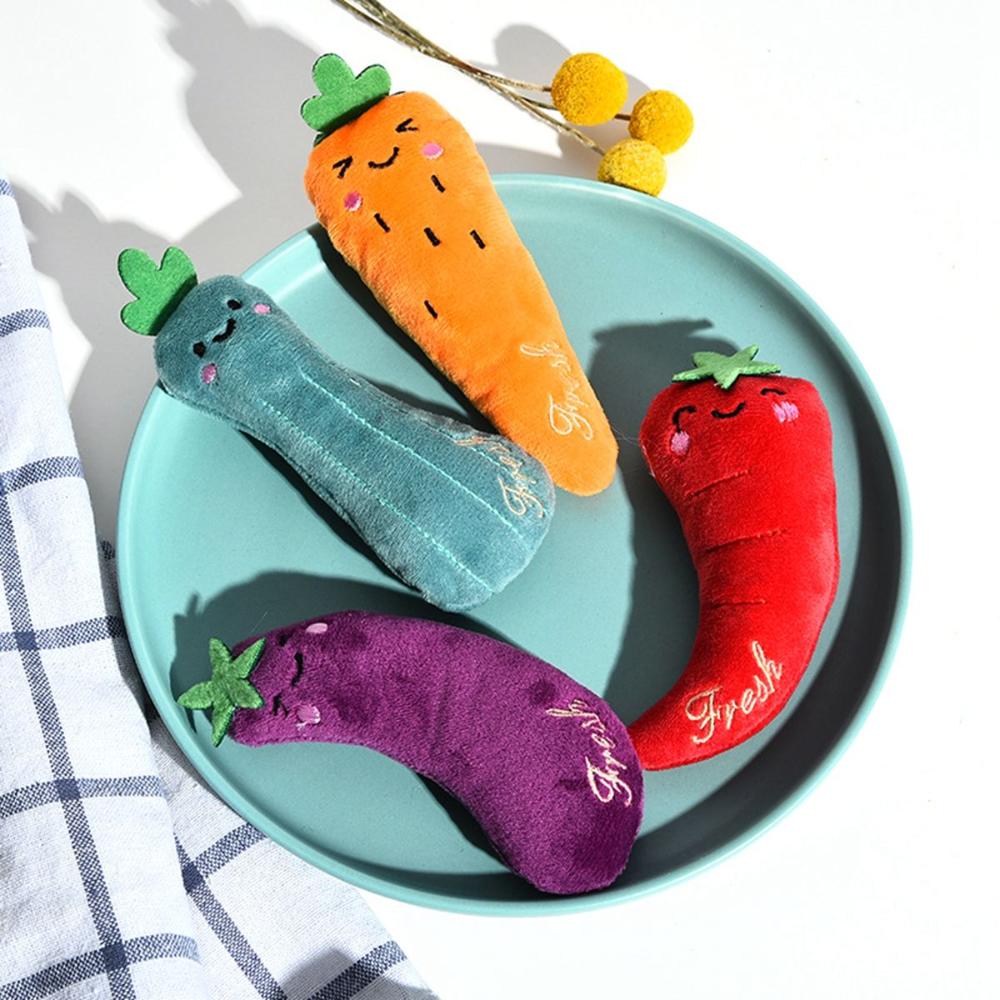 Teething Kitten Cute Indoor Soft Plush Funny Cat Mint Toys Catnip Pillows Teeth Bite Toys Chew Toy