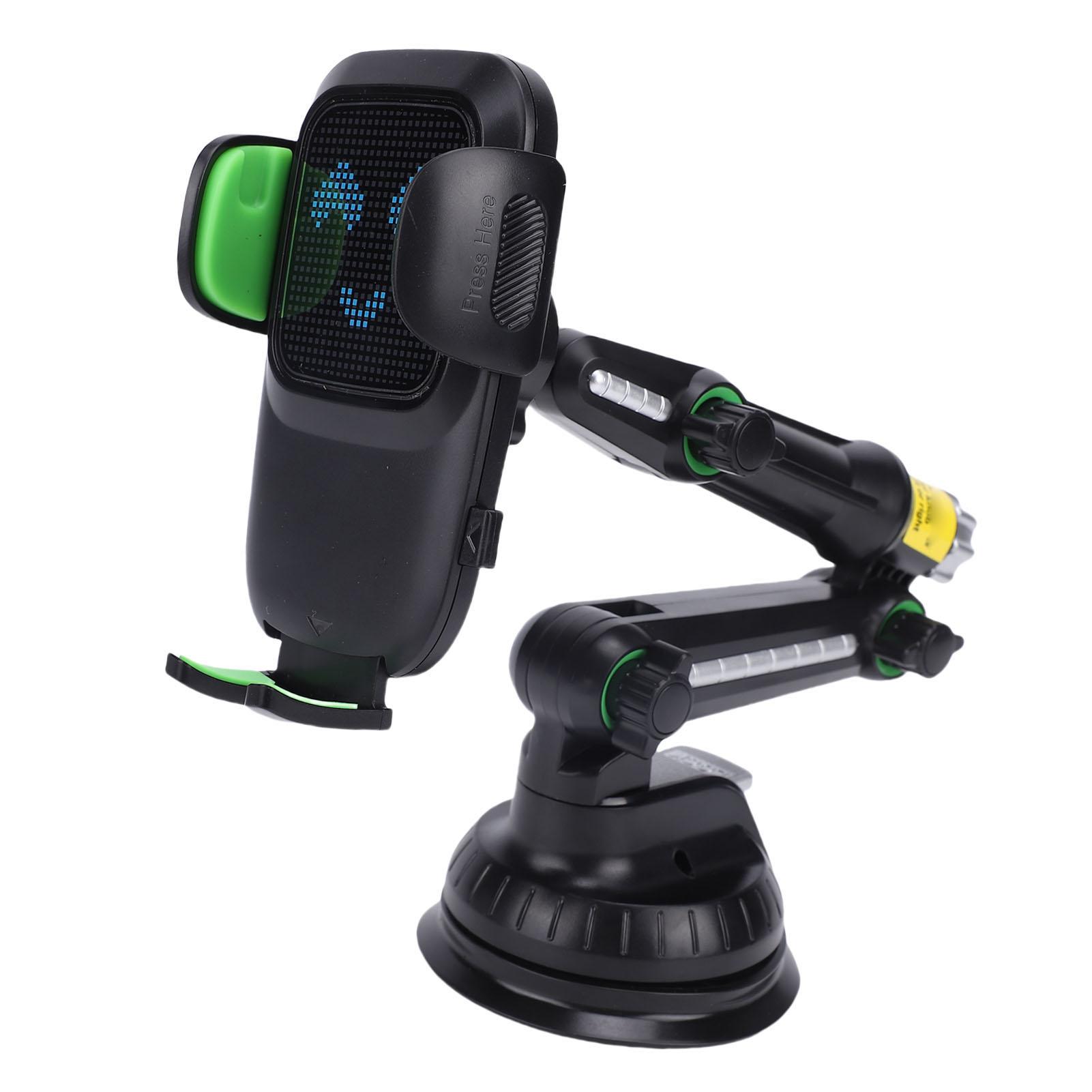 

Truck Phone Holder Mount Heavy Duty Rotation Dashboard Phone Holder with 12.9 Inch Arm for Smartphones Tablets