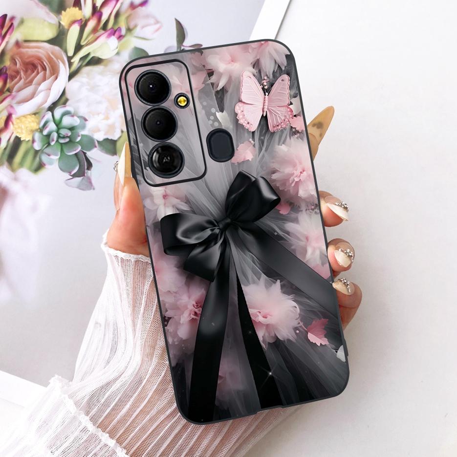 Für Tecno Pop 6 GO Hülle BE6j Niedlicher Löwe Mode Bemalte Abdeckung Weiche TPU Handyhülle Für Tecno Pop 6 Pro BE8 Pop6 GO Rückseite Taschen