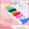 Customizable Magnetic Whiteboard Marker: Erasable, No-Residue, Small Size, Colorful Drawing Pen with Logo Option.