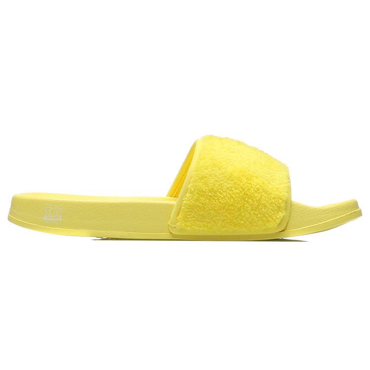 Disney x Li Ning Comfortable Rubber Sole Slide Slippers Women's Yellow ABTR008-3