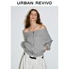 UR 2025 Women's Relaxed Fit Off-Shoulder Short Jacket