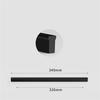 Cabinet Door Handle Aluminium Alloy Drawer Pulls for Dresser Wardrobe Shoe Closet