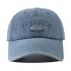 Baseball Snapback Adjustable Denim Stitching Embroidered Brooklyn Fashionable Trendy Caps Outdoor Casual Adult Wash Sports Golf Sun Hats For Women