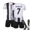 Adolescenți Copii Adulți Nume Personalizat Echipamente de Fotbal 25/26 Juventus Acasă #7 RONALDO Set Tricou Sport pentru Antrenament cu Șosete