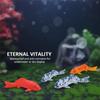Gift Cartoon Mini Koi Fish Ornament Resin Crafts Cute Carp Figurines Simulation DIY Small Fish Statue Fairy Garden Decorations