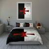 Crusader Cross Motif. Bedding Duvet Cover Sets Duvet Covers Pillowcases Gifts (1 * Duvet Cover 2 * Pillowcases, Without Duvet Insert)