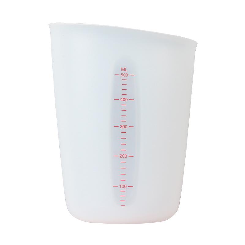 Double Scale Silicone Measuring Cup for Baking and Milk Tea