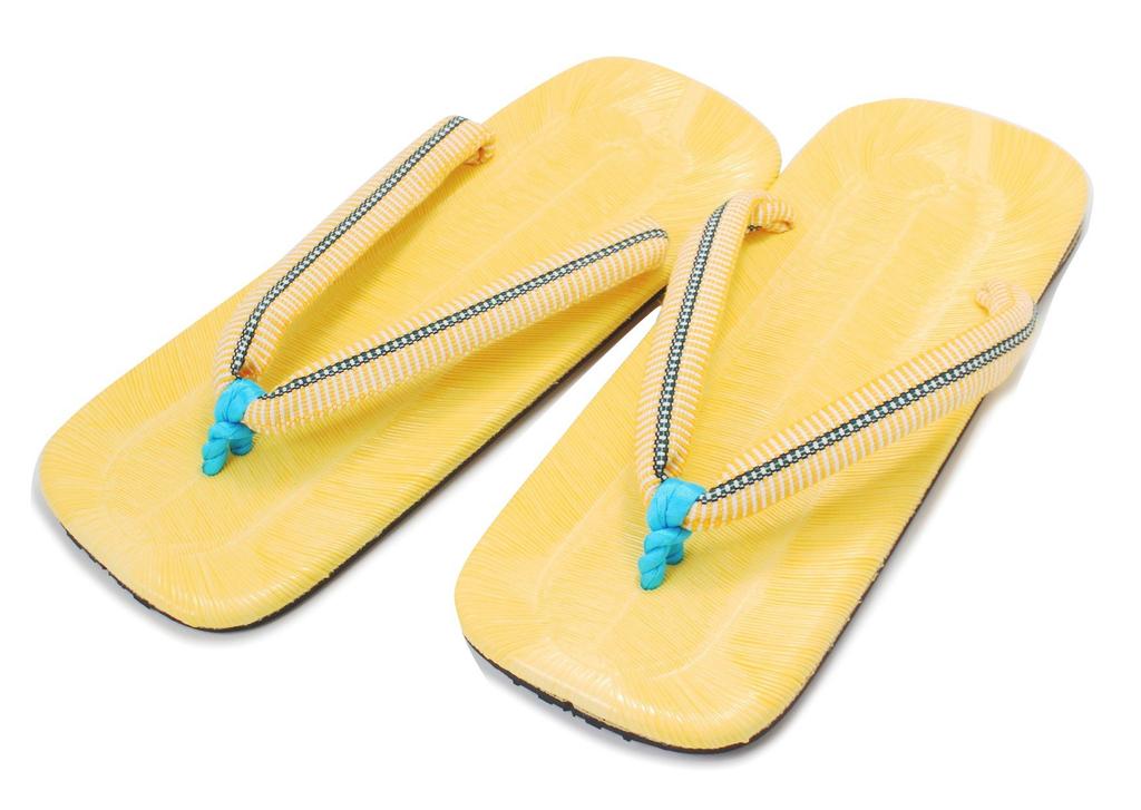 Asakusa Ace Handmade Zori Sandals Sandals for Festivals and with Tire Extra Large Made in Japan (Snow Stages) Soles, (Approx. 25cm) -