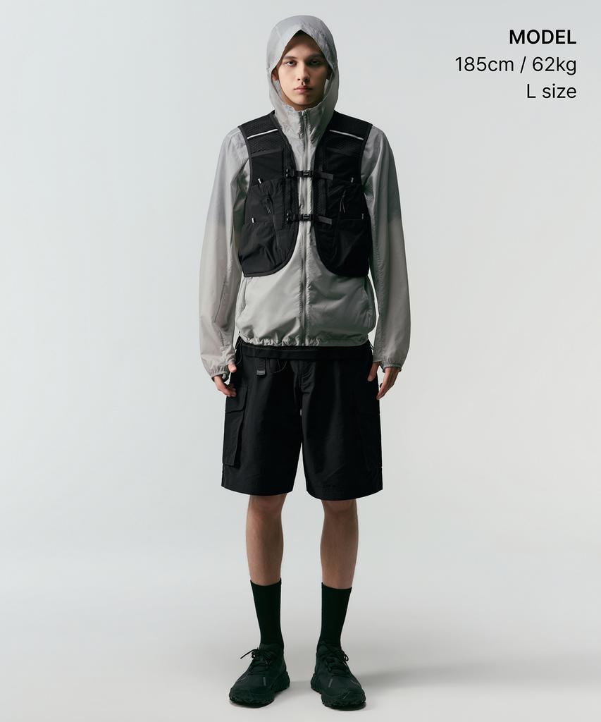 Musinsa Standard [City Leisure] Utility Trail Vest [Black]