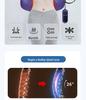 Portable Electric Lumbar Massager with Traction, Heating & Percussion