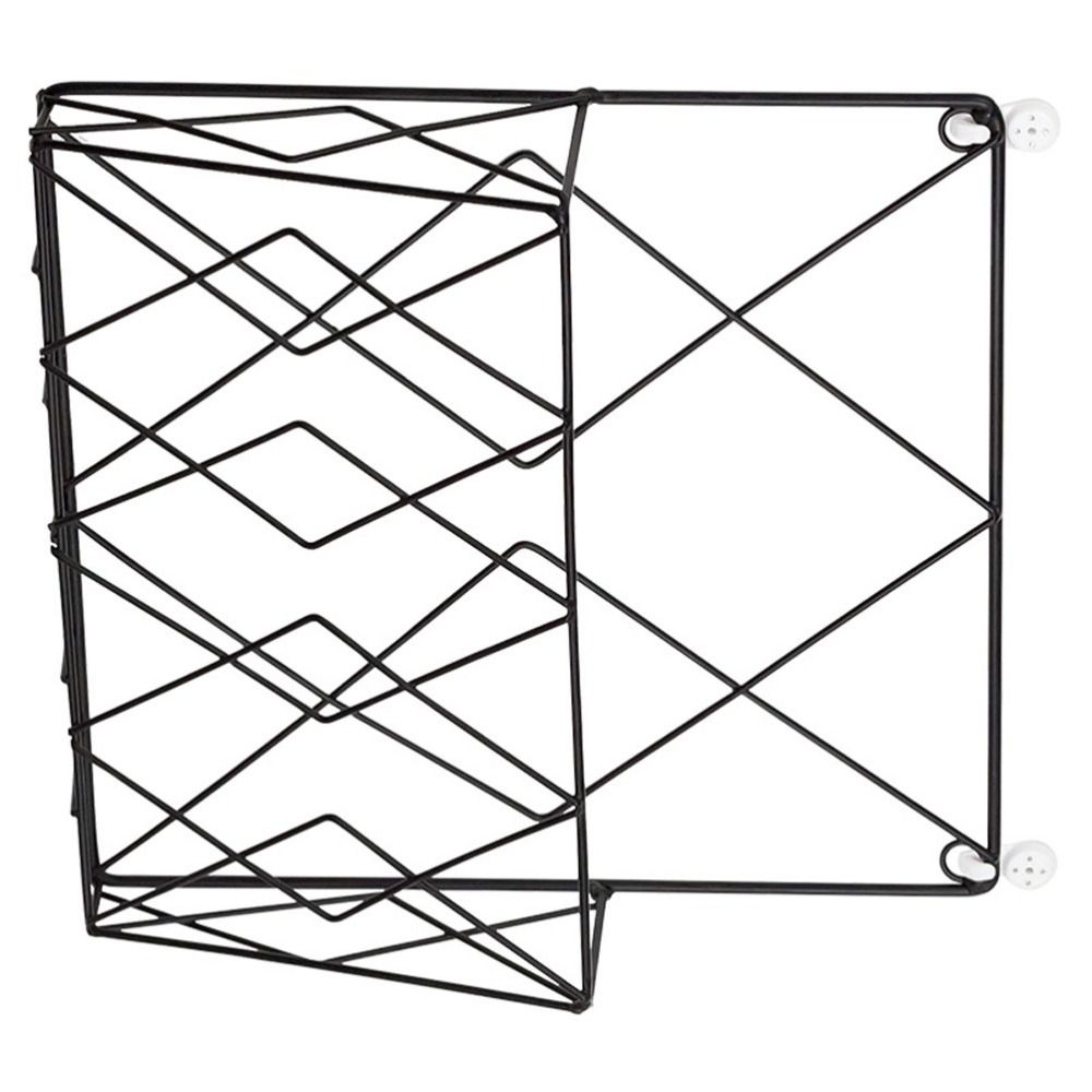 Metal Wall Files Folder Iron Wire Door Hanging Organizers Bookshelf Tabletop Display Stand  Office