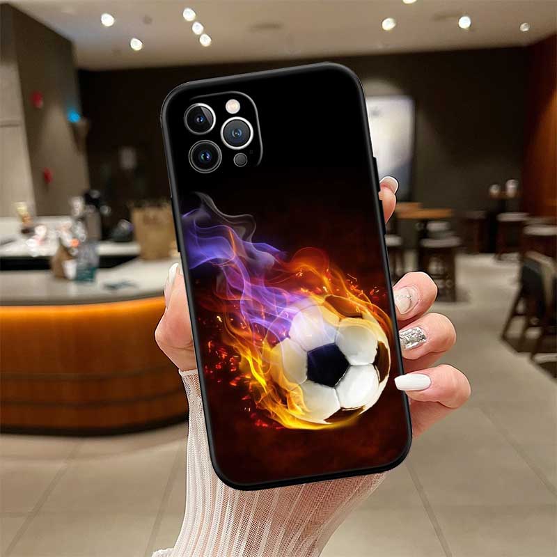 NH26 Football Soccer Phone Case for OPPO A40 A60 A80 A15 A16 A16K A12 A17 A17K A54 A54S A53 A53S A55 A56 A57 A98 F23