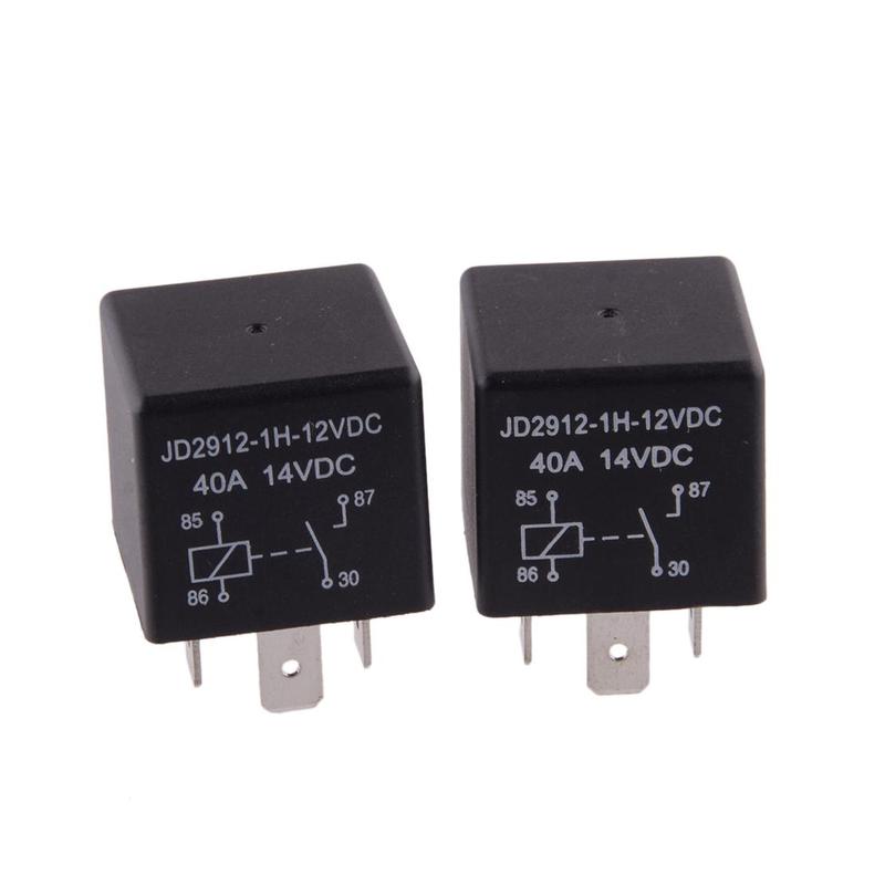 3854138 73040 828151 828151A1 882751A2 2Pcs 12V 40A Power Trim Tilt Starter Relay 882751A1 Fit for Car Boat Outboard 4 Pin