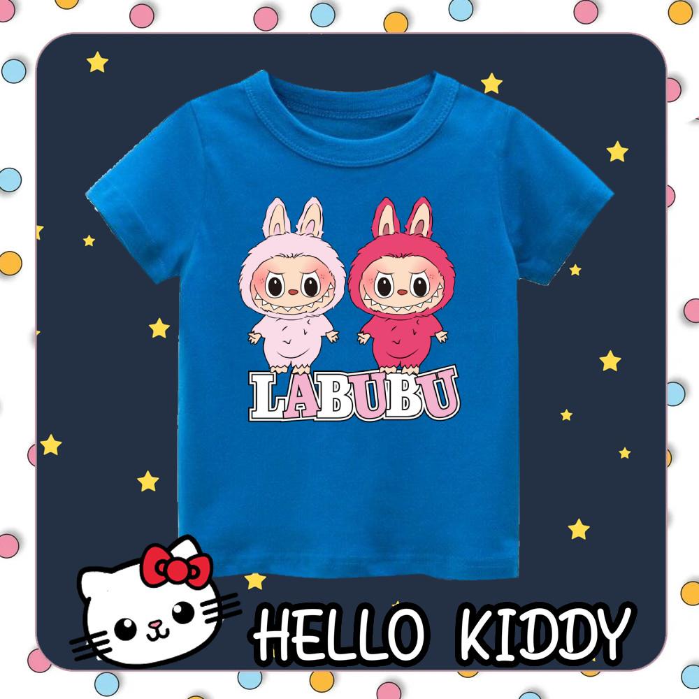 LABUBU children's T-shirt top unisex cute, fashionable and versatile