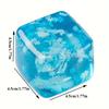 Snowflakes Ice Cube Anti-Stress Squishy Toys Slow Rebound Stress Relief Ball Decompression Fidget Toy For Adults Birthday Gifts