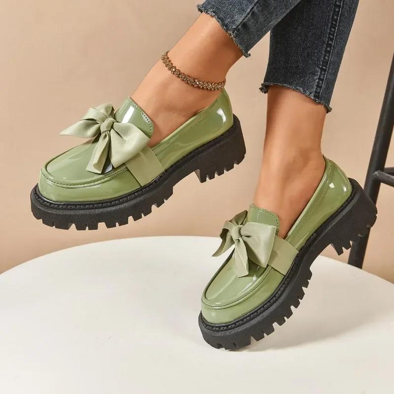 2025 Brand Ladies Shoes Slip-on Women's High Heels Fashion Butterfly-knot Outdoor Casual Plus Size Best Seller Shoes for Women