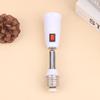 1PCE27 To E27 LED Light Bulb Lamp Holder With Switch Flexible Extension Adapter Socket Extend Adapter Converter Wall Base Holder